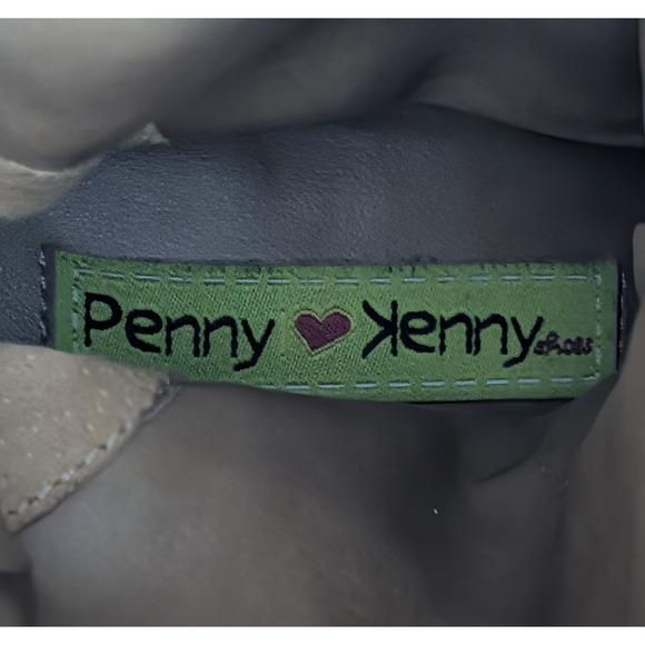 Penny Loves Kenny Cowboy Boots Womens 8 Tan Leather Braided Strap Western Boho - Picture 2 of 8